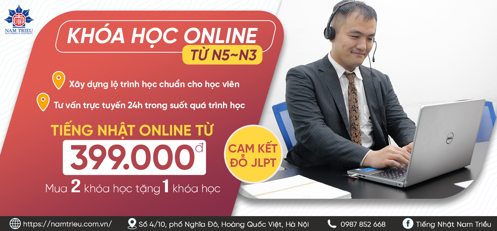 Tiếng Nhật online Nam Triều